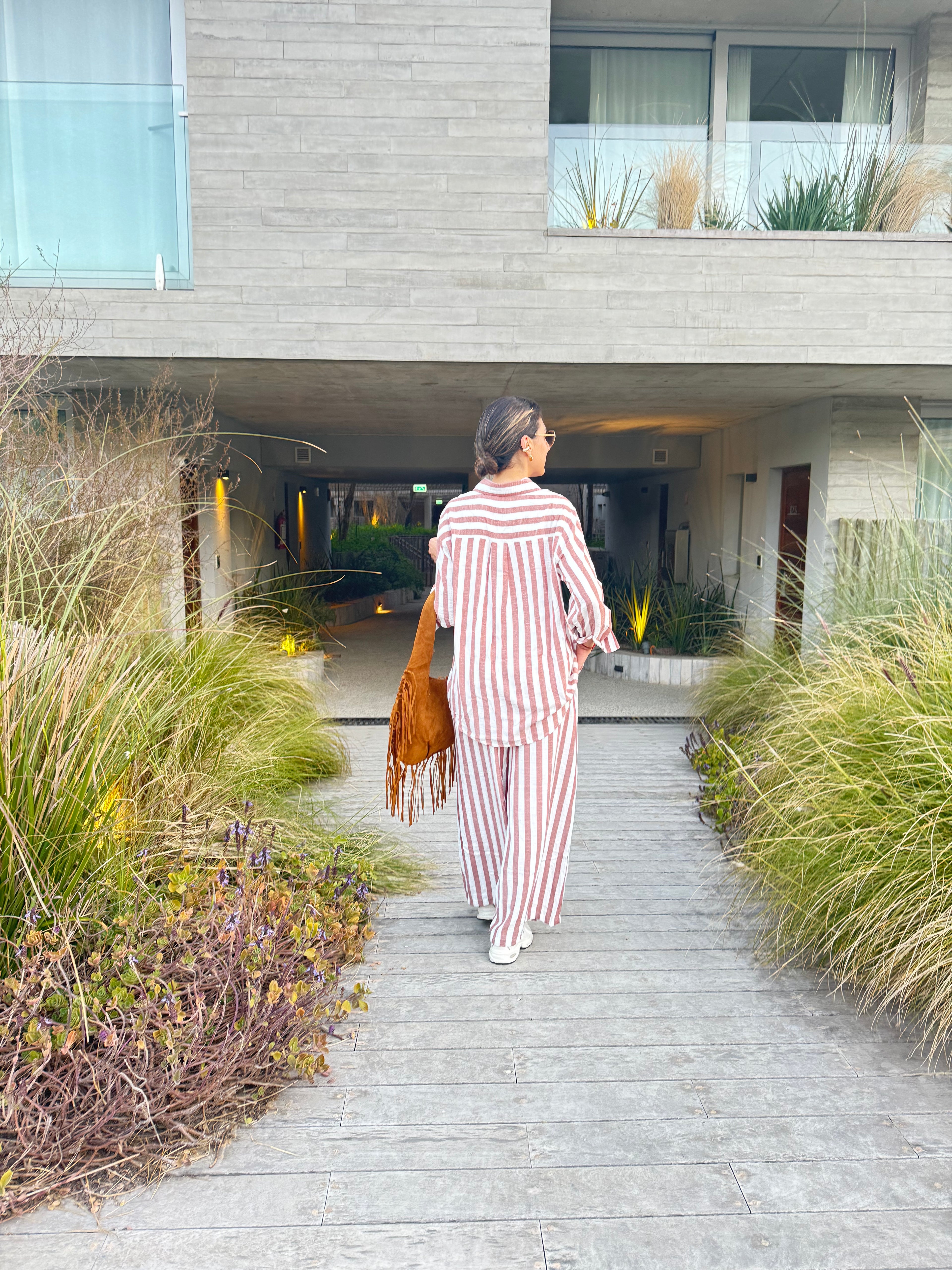 Conjunto Lino Terracota