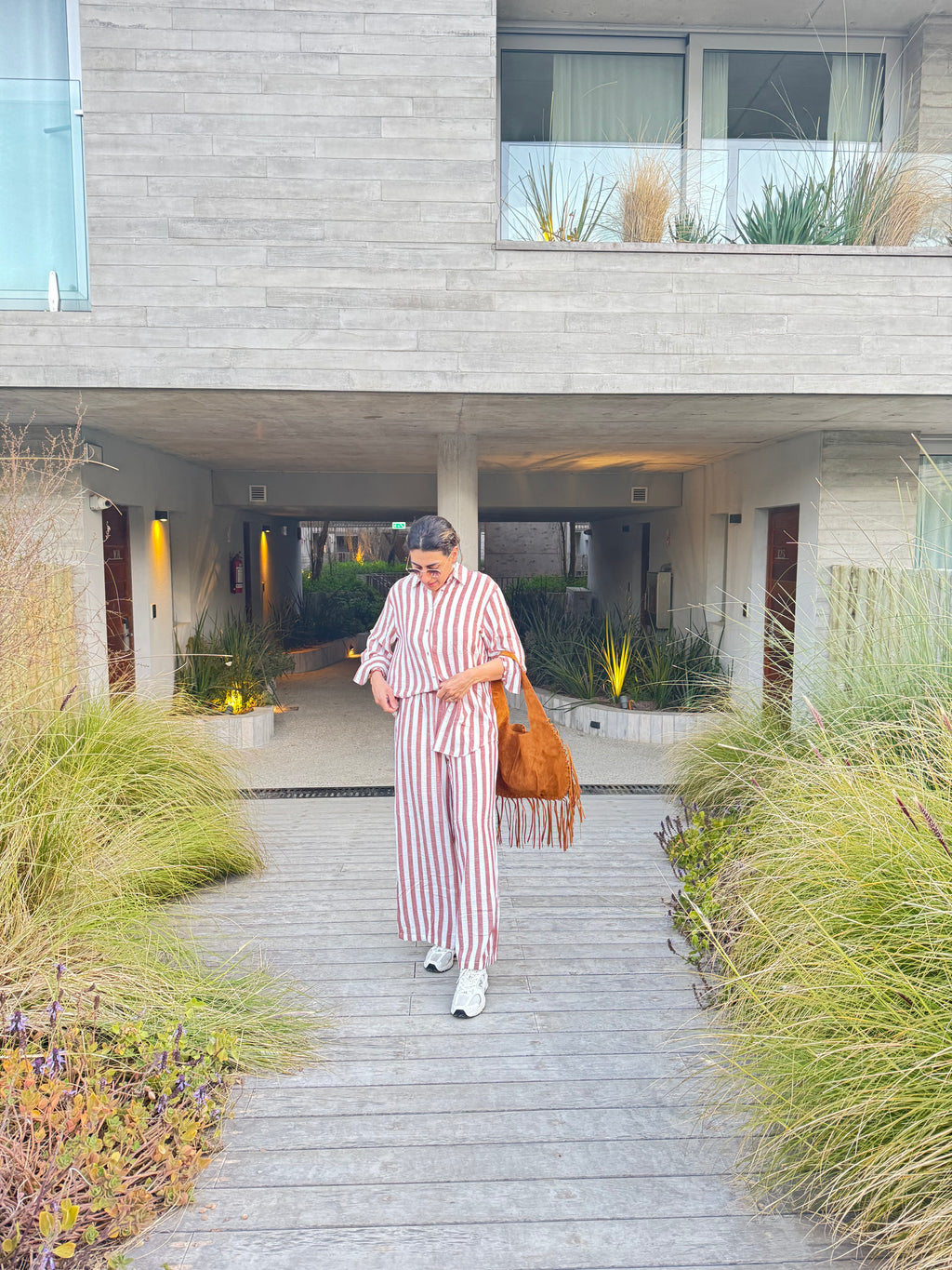 Conjunto Lino Terracota